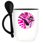 Кружка с ложкой