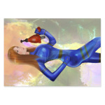  Аниме девушка