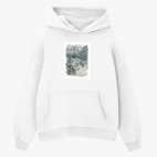 Толстовка худи оверсайз