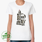 Женская футболка органик