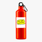 Металлическая бутылка 700 мл UV-DTF