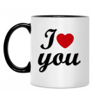 Кружка двухцветная