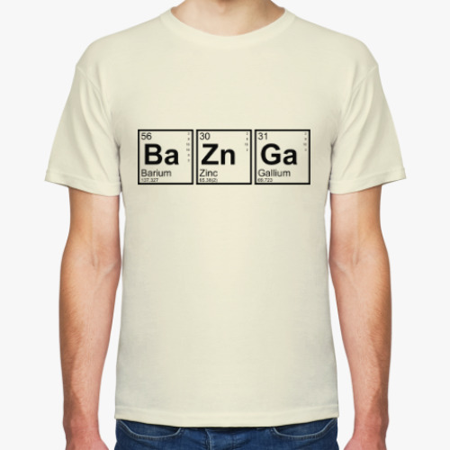Футболка с принтом Bazinga! (BaZnGa)